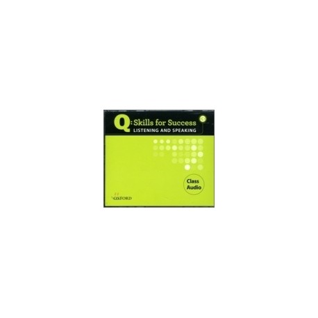 Q: Skills for Success 3 Listening and Speaking CLASS AUDIO CD