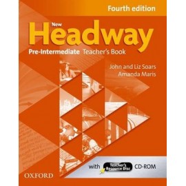 New Headway Pre-Intermediate Fourth Edition Teacher's Book + CD-ROM