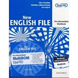 New English File Pre-Intermediate Workbook without Key + MultiROM