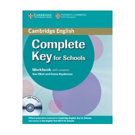 Complete Key for Schools Workbook with answers + Audio CD