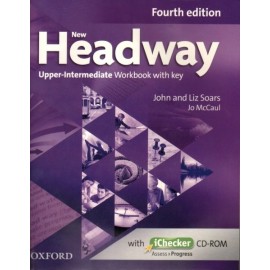 New Headway Upper-Intermediate Fourth Edition Workbook with Key + iChecker CD-ROM
