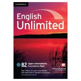 English Unlimited Upper Intermediate Coursebook with e-Portfolio + Online Workbook Pack