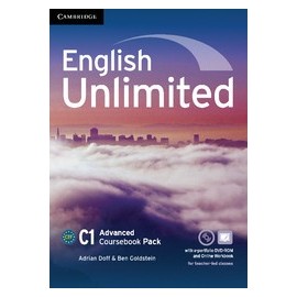 English Unlimited Advanced Coursebook with e-Portfolio + Online Workbook Pack