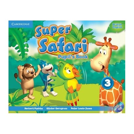Super Safari 3 Pupil's Book + DVD-ROM