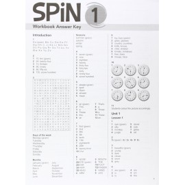 Spin 1 Workbook Answer Key