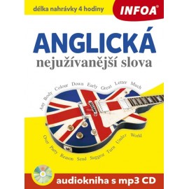 Anglická nejužívanější slova + Audiokniha (MP3 Audio CD)