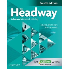 New Headway Advanced Fourth Edition Workbook with Key + iChecker CD-ROM