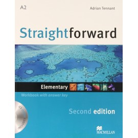 Straightforward Elementary Second Ed. Workbook with Key + CD