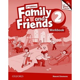 Family and Friends 2 Second Edition Workbook with Online Skills Practice