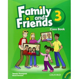 Family and Friends 3 Class Book + MultiROM