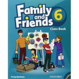 Family and Friends 6 Class Book + MultiROM