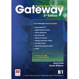 Gateway to Maturita B1 Second Edition Teacher's Book Premium Pack