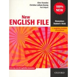 New English File Elementary Student's Book + CZ Wordlist