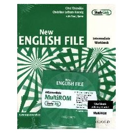 New English File Intermediate Workbook with Answer Booklet and MultiROM Pack