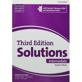 Maturita Solutions Third Edition Intermediate Teacher's Book + DVD-ROM
