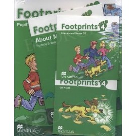 Footprints 4 Pupil's Book Pack (Pupil's Book, CD-ROM, Songs & Stories Audio CD & Portfolio Booklet)