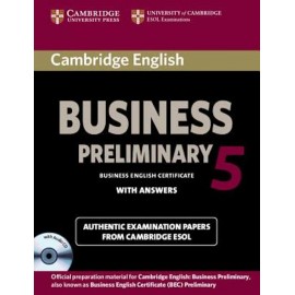 Cambridge English Business 5 Preliminary Student's Book with Answers + CD