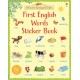 Usborne Farmyard Tales: First English Words Sticker Book