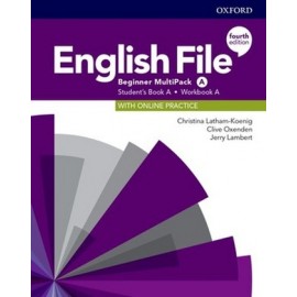 English File Fourth Edition Beginner Multipack A with Student Resource Centre Pack