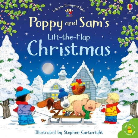 Usborne Farmyard Tales Poppy and Sam's Lift-the-Flap Christmas
