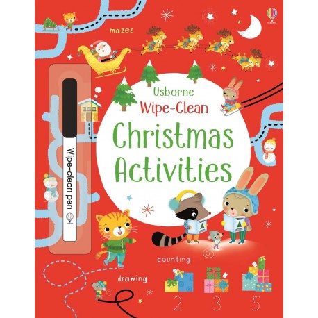Usborne Wipe-Clean Christmas Activities