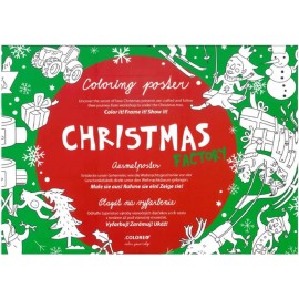 Christmas Factory - Plakát omalovánka