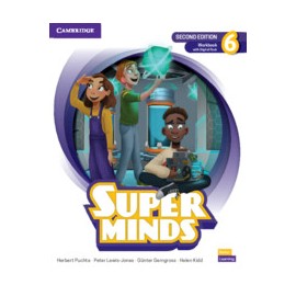Super Minds Second Edition Level 6 Workbook with Digital Pack
