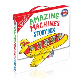 Amazing Machines Story Box dopravní prostředky v angličtině