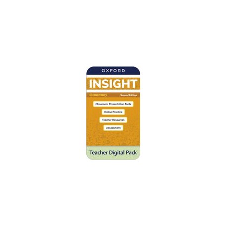 Insight Second Edition Elementary Teacher's Digital pack (digital)