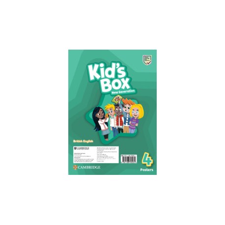 Kid's Box New Generation Level 4 Posters