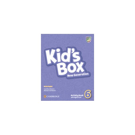 Kid's Box New Generation Level 6 Activity Book with Digital Pack