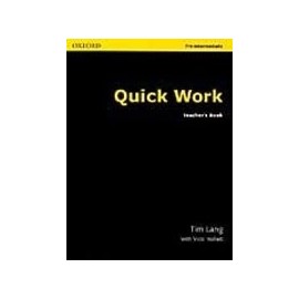 Quick Work Pre-Intermediate Teacher's Book