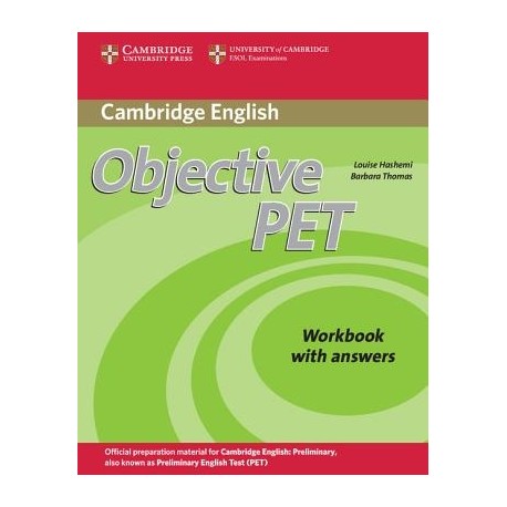 Objective PET Second Edition Workbook with answers - EnglishBooks.cz