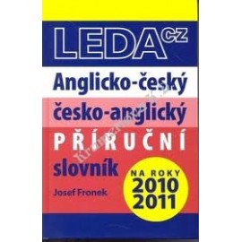 Anglicko-český; Česko- anglický příruční slovník na roky 2010,2011