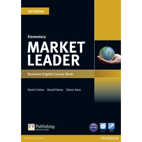 Market Leader Third Edition Elementary Coursebook + DVD-ROM