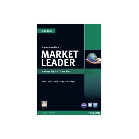 Market Leader Third Edition Pre-Intermediate Coursebook + DVD-ROM