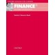 Oxford English for Careers Finance 1 Teacher's Resource Book