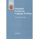 Oxford Applied Linguistics: Individual Freedom In Language Teaching