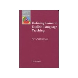 OXFORD APPLIED LINGUISTICS: Defining Issues In English Language Teaching