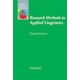 OXFORD APPLIED LINGUISTICS: Research Methods in Applied Linguistics