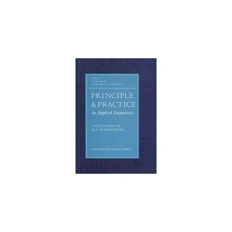OXFORD APPLIED LINGUISTICS: Principle and Practice in Applied Linguistics OXFORD APPLIED LINGUISTICS: Principle and Practice in Applied Linguistics