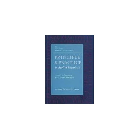 OXFORD APPLIED LINGUISTICS: Principle and Practice in Applied Linguistics