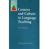 OXFORD APPLIED LINGUISTICS: Context and Culture in Language Teaching
