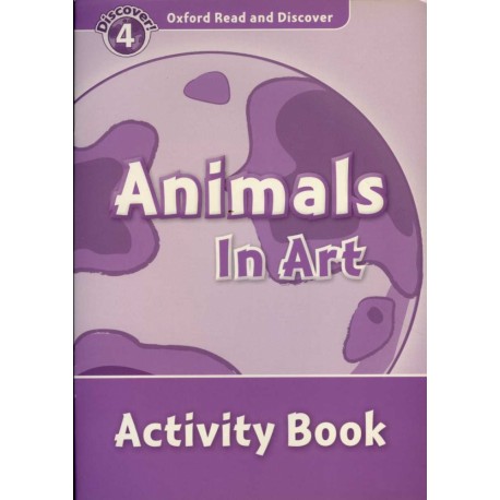 Discover! 4 Animals In Art Activity Book
