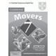 Cambridge Young Learners English Tests Movers 7 Answer Booklet