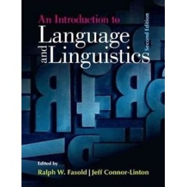 An Introduction to Language and Linguistics Second Edition