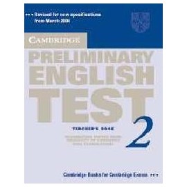 Cambridge Preliminary English Test 2 Teacher's Book
