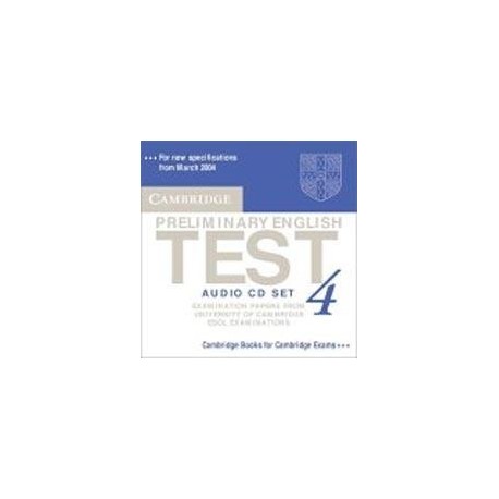 Cambridge Preliminary English Test 4 Audio CDs (2)