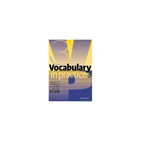 Vocabulary in Practice 3 - Pre-intermediate
