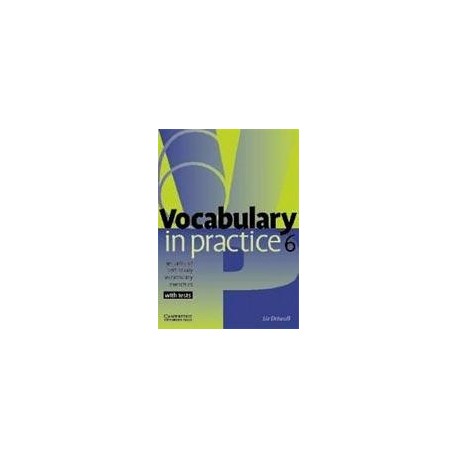 Vocabulary in Practice 6 - Upper-intermediate